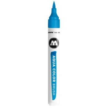Marker Molotow Aqua Color varf pensula Cyan 012