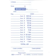 Monetar A6 autocopiativ 2 exemplare