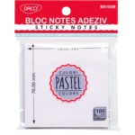 Notes autoadeziv 76x76mm Daco - mov pastel