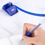 Pix gel cu suport birou 0.5 mm - albastru 2