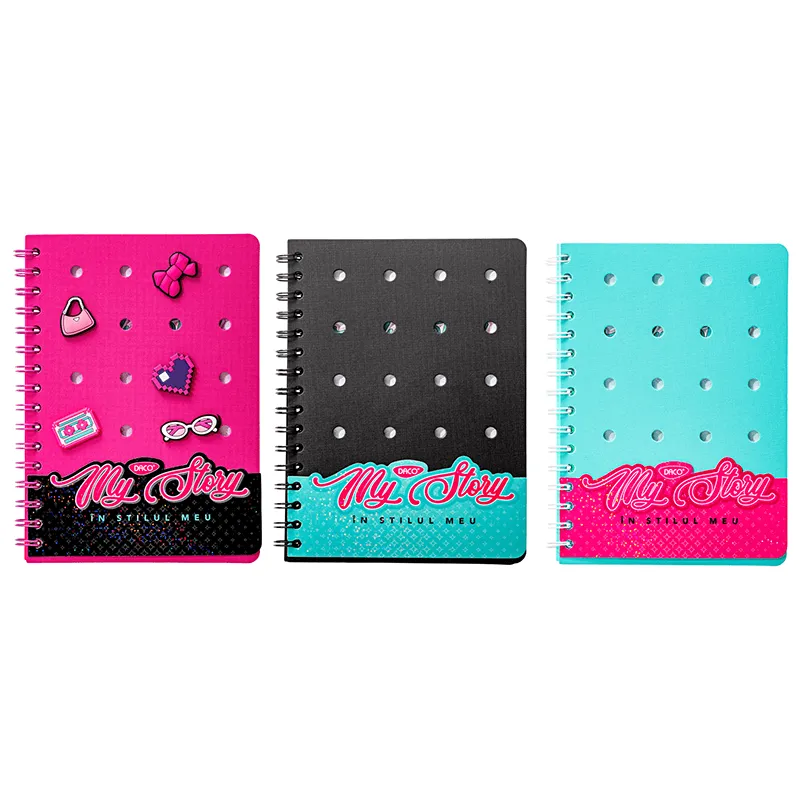 Agenda A5 nedatata 152 × 214 mm 80 file DACO AN526 Agenda A5 nedatata 152 × 214 mm 80 file DACO AN526