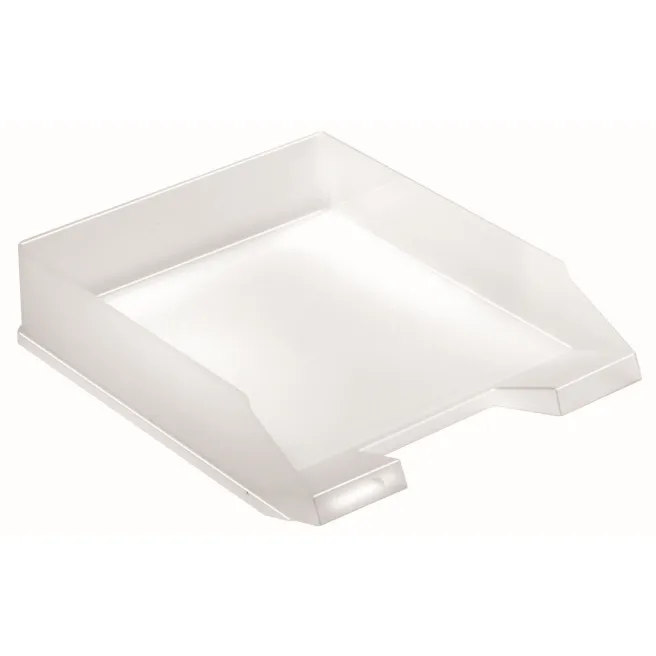 Tava documente A4 Herlitz Clasic - alb translucid Tava documente A4 Herlitz Clasic - alb translucid