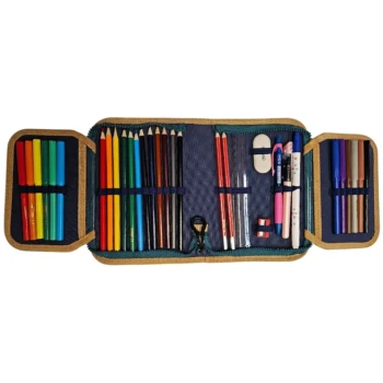 Penar echipat Herlitz 2 clape 34 piese - Wild