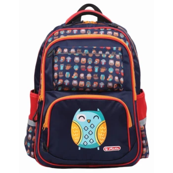 Ghiozdan Herlitz Spark, sistem antigravitatie - Happy Owls