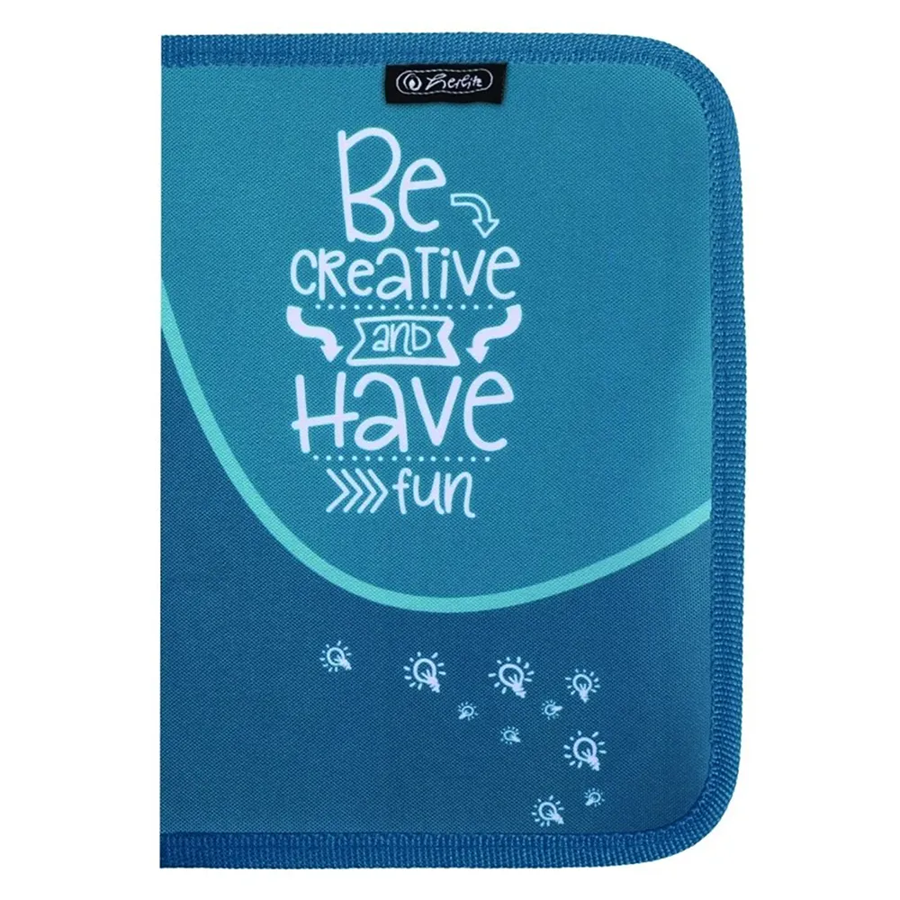 Penar echipat Herlitz 2 clape 34 piese - Be Creative Penar echipat Herlitz 2 clape 34 piese - Be Creative