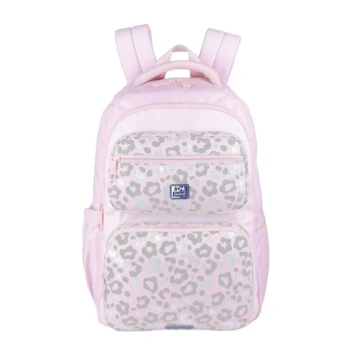 Rucsac scolar Oxford Holo Pink Animal 1