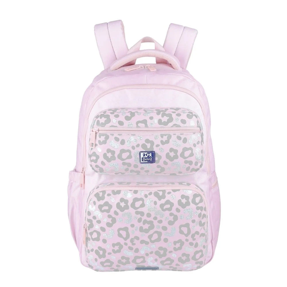 Rucsac scolar Oxford Holo Pink Animal 1 Rucsac scolar Oxford Holo Pink Animal 1