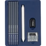 Set desen carbune Faber-Castell 8 piese Goldfaber