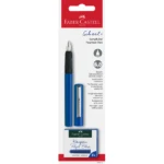 Stilou scolar Faber Castell M - albastru