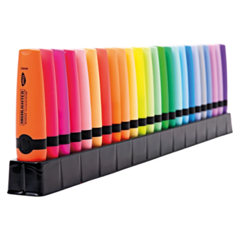 Marker evidentiator Daco 24 culori 2