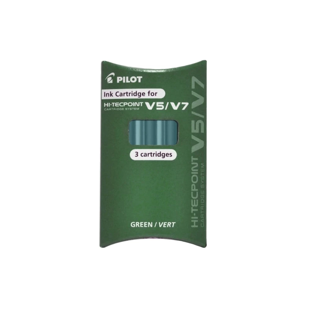Rezerve Pilot V5 V7 3 buc set verde Rezerve Pilot V5 V7 3 buc set verde