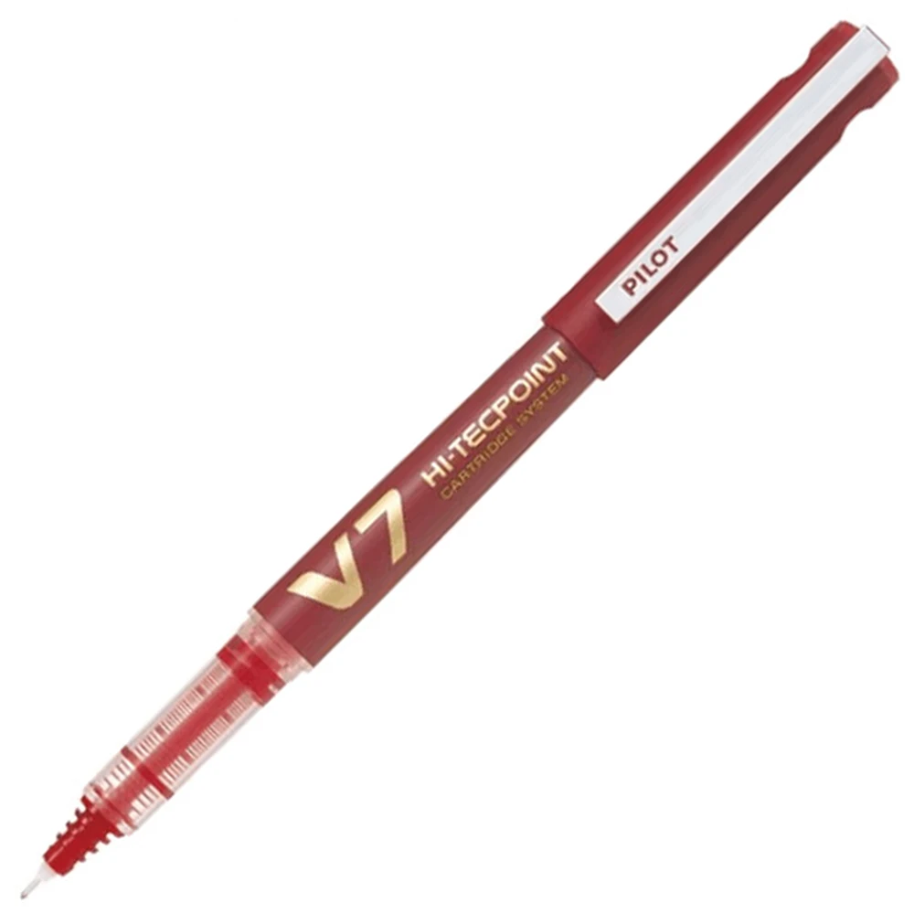 Roller Pilot V7 Hi-Tecpoint 0.7mm rosu Roller Pilot V7 Hi-Tecpoint 0.7mm rosu