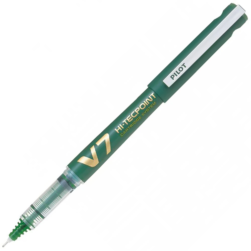 Roller Pilot V7 Hi-Tecpoint 0.7mm verde Roller Pilot V7 Hi-Tecpoint 0.7mm verde
