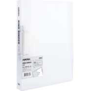 Caiet mecanic flexibil A4 2 inele 30 mm 180 coli - translucid