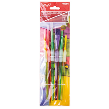 Pensule par colorat Daco 6 buc set